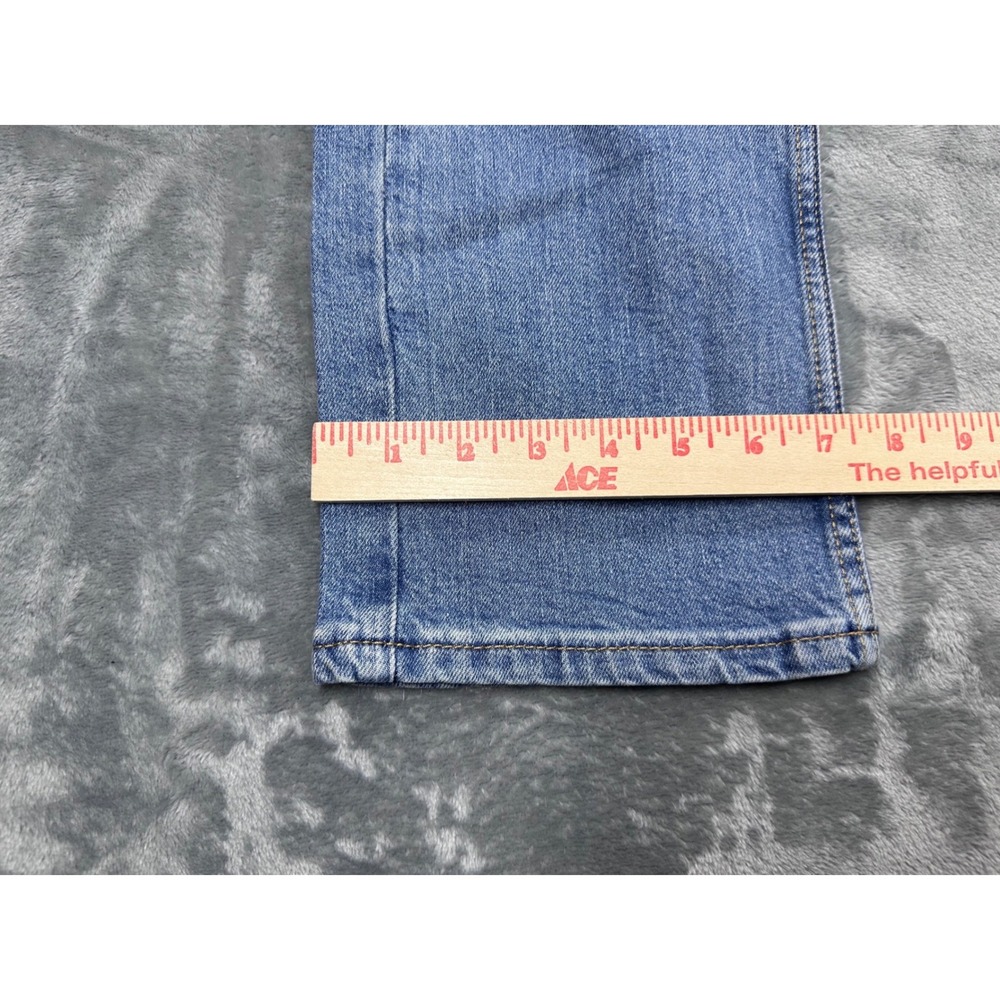 Levis 513 Slim Straight Jeans Mens 31x32 Blue Flex Stretch 08513-0933 NWT - Picture 2 of 11